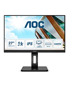 AOC P2 U27P2 computer monitor 68.6 cm (27") 3840 x 2160 pixels 4K Ultra HD LED Black U27P2