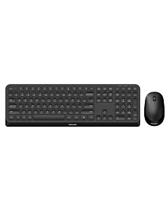 Philips 3000 series SPT6307B/39 keyboard Mouse included Home RF Wireless UK English Black