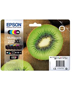 Epson Kiwi Multipack 5-colours 202XL Claria Premium Ink