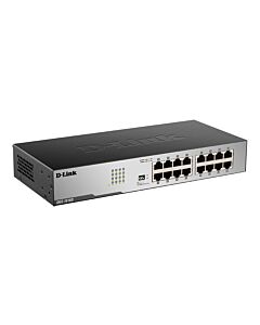 D-Link 16-Port Gigabit Unmanaged Desktop Switch DGS-1016D/B
