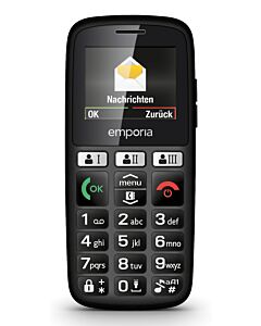 Emporia emporiaHAPPY 70 g Black Entry-level phone