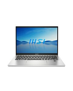MSI Prestige 14 Evo B13M-244UK Intel® Core™ i5 i5-13500H Laptop 35.6 cm (14") Full HD+ 16 GB LPDDR5-SDRAM 512 GB SSD Wi-Fi 6E (802.11ax) Windows 11 Home Silver