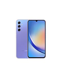 Samsung Galaxy A34 5G 16.8 cm (6.6") Hybrid Dual SIM USB Type-C 6 GB 128 GB 5000 mAh Violet