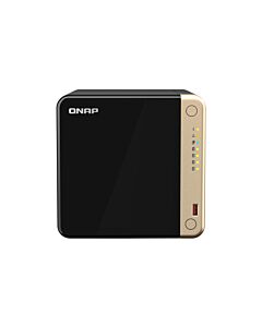 QNAP TS-464 NAS Tower Intel® Celeron® N5095 8 GB DDR4 0 TB QNAP QTS Black