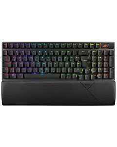 ASUS ROG Strix Scope II 96 Wireless keyboard Gaming USB + RF Wireless + Bluetooth QWERTZ German Black
