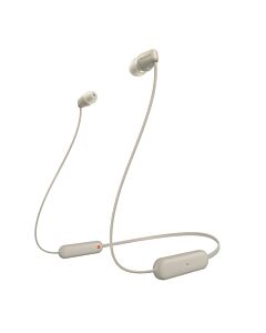 Sony WI-C100 Headset Wireless In-ear Calls/Music Bluetooth Beige