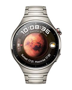 Huawei WATCH 4 Pro 3.81 cm (1.5") AMOLED 48 mm Digital 466 x 466 pixels Touchscreen Titanium Wi-Fi GPS (satellite)