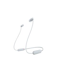 Sony WI-C100 Headset Wireless In-ear Calls/Music Bluetooth White