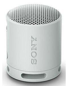 Sony SRS-XB100 - Wireless Bluetooth Portable Speaker, Durable IP67 Waterproof & Dustproof, 16 Hour Battery, Eco, Outdoor and Travel in Light Grey