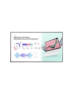 LG 75UH5J-M Signage Display Digital signage flat panel 190.5 cm (75") LED Wi-Fi 500 cd/m² 4K Ultra HD Black WebOS 24/7