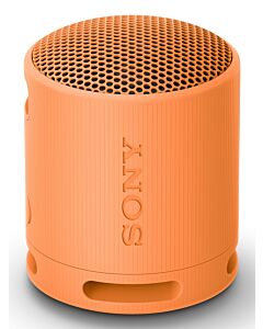 Sony SRS-XB100 - Wireless Bluetooth Portable Speaker, Durable IP67 Waterproof & Dustproof, 16 Hour Battery, Eco, Outdoor and Travel in Orange