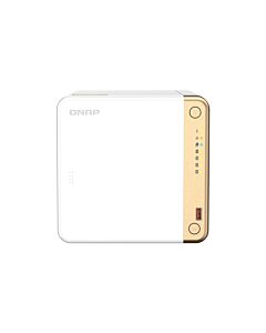 QNAP TS-462-4G NAS/storage server Tower Intel® Celeron® N4505 4 GB DDR4 0 TB QNAP QTS White