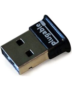 Plugable Technologies USB Bluetooth 4.0 Low Energy Micro Adapter (Compatible with Windows 11, 10, 8.x, 7, Classic Bluetooth, Gamepad, and Stereo Headset Compatible)