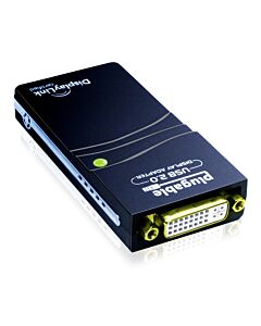 Plugable Technologies USB 2.0 to DVI, VGA, or HDMI Video Graphics Adapter for Multiple Monitors up to 1920x1080 Supports Windows 11, 10, 8.1, 7, XP, Mac, and ChromeOS