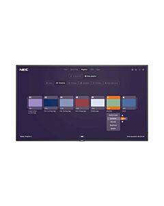 NEC MultiSync MA431-MPi4 109.2 cm (43") LCD 500 cd/m² 4K Ultra HD Black Built-in processor 24/7