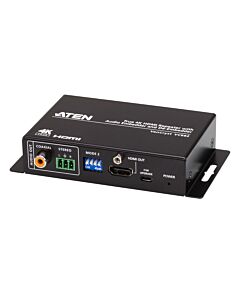 ATEN True 4K HDMI Repeater with Audio Embedder and De-Embedder
