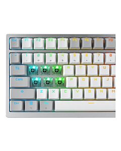 ASUS ROG Azoth keyboard Gaming USB + RF Wireless + Bluetooth White 90MP031A-BKEA11
