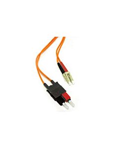 C2G 1m LC/SC LSZH Duplex 62.5/125 Multimode Fibre Patch Cable InfiniBand/fibre optic cable Orange
