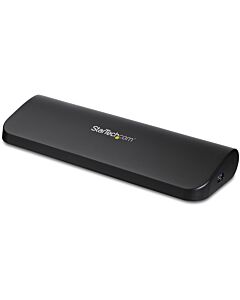 StarTech.com Dual-Monitor USB 3.0 Docking Station with HDMI & DVI/VGA~Dual Monitor USB 3.0 Laptop Docking Station with HDMI/DVI/VGA, 3x USB-A Hub, GbE, Audio, Universal Type-A Dock for Windows/macOS/CheOS - TAA Compliant