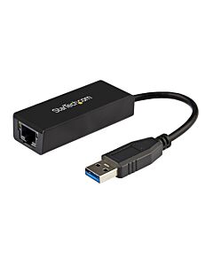 StarTech.com USB 3.0 to Gigabit Ethernet Network Adapter, 10/100/1000 Mbps, USB to RJ45, USB 3.0 to LAN Adapter, USB 3.0 Ethernet Adapter (GbE), TAA Complaint