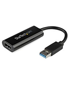 StarTech.com USB 3.0 to HDMI Adapter, USB to HDMI Monitor Converter for Windows, 1080P (no support for macOS/CheOS/Linux) - TAA USB32HDES