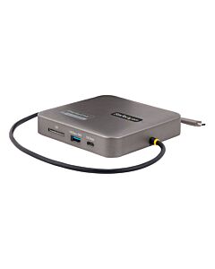 StarTech.com USB C Docking Station, Dual 4K 60Hz HDMI compatible with Macbook Pro (M1/M2/M3/M4) and Windows, USB-A/USB-C 10Gbps Hub, 100W Power Delivery, GbE, SD, 22in/56cm Cable 102B-USBC-MULTIPORT