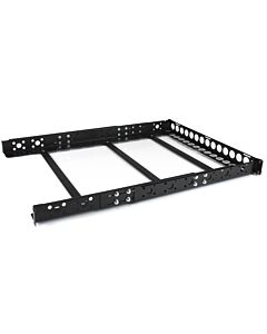 StarTech.com 1U Universal Server Rack Rails, Adjustable Depth Server Mounting Rails, 19inch Rack Mount Rails
