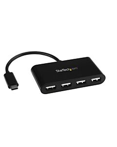 StarTech.com 4-Port USB-C Hub - Mini Hub - USB-C to 4x USB-A - USB 2.0 ST4200MINIC