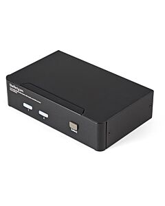 StarTech.com 2 Port USB HDMI KVM Switch with Audio and USB 2.0 Hub