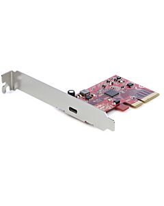StarTech.com 1-Port USB 3.2 Gen 2x2 PCIe Card, USB-C 20Gbps SuperSpeed PCI Express 3.0 x4 Controller Card, USB Type-C Adapter Card, Data Only, Windows/macOS/Linux, TAA