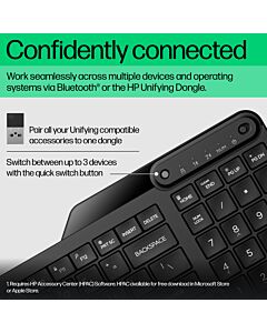 HP 475 Dual-Mode Wireless Keyboard