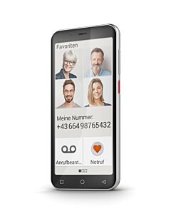Emporia emporiaSMART5.mini 12.6 cm (4.95") Single SIM Android 13 4G USB Type-C 4 GB 64 GB 2500 mAh Black