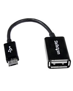 StarTech.com 5in Micro USB to USB OTG Host Adapter M/F UUSBOTG