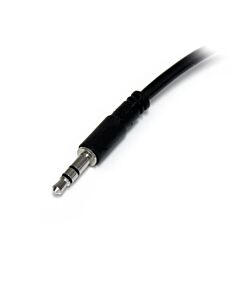 StarTech.com Slim Stereo Splitter Cable - 3.5mm Male to 2x 3.5mm Female MUY1MFFS