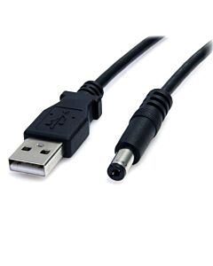 StarTech.com USB to 5.5mm Power Cable - Type M Barrel - 3 ft USB2TYPEM