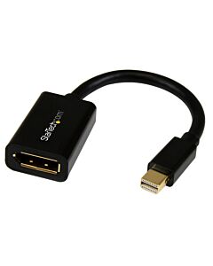StarTech.com Mini DisplayPort to DisplayPort Adapter - 4K x 2K UHD Video - Mini DP to DP Converter - Mini DisplayPort to DisplayPort 1.2 Adapter - mDP PC/Computer to DP Monitor/Display