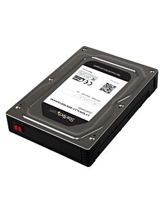StarTech.com 2.5” to 3.5” SATA Aluminum Hard Drive Adapter Enclosure with SSD / HDD Height up to 12.5mm