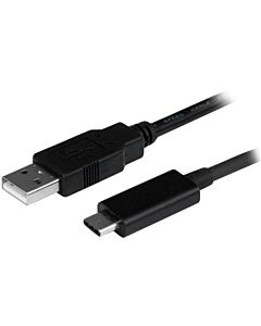 StarTech.com USB-C to USB-A Cable - M/M - 1m (3ft) - USB 2.0