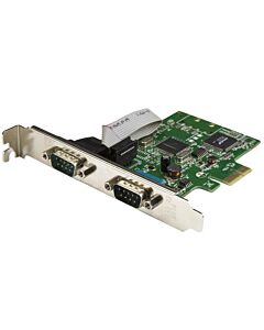 StarTech.com 2-Port PCI Express Serial Card with 16C1050 UART - RS232 PEX2S1050