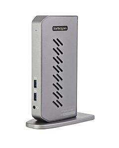 StarTech.com USB-C USB-A Dock - Hybrid Universal USB 3.0 Docking Station for USB-C or USB-A Laptop - Dual Monitor 4K 60Hz HDMI/DisplayPort - 6x USB-A, GbE - USB 3.1 Gen 1 - Windows/Mac DK30A2DHUUE