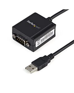 StarTech.com 1 Port FTDI USB to Serial RS232 Adapter Cable with COM Retention ICUSB2321F