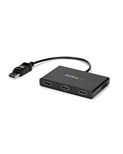 StarTech.com 3-Port Multi Monitor Adapter - DisplayPort 1.2 to 3x HDMI MST Hub - Triple 1080p HDMI Monitors - Video Splitter for Extended Desktop Mode on Windows PCs Only - DP to 3x HDMI