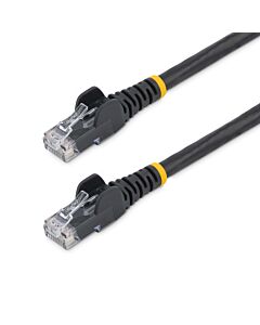 StarTech.com Cat5e Ethernet Patch Cable with Snagless RJ45 Connectors - 10 m, Black 45PAT10MBK