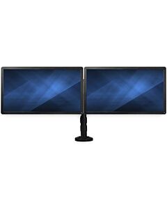 StarTech.com Desk-mount Dual-Monitor Arm - Cross Bar - Gmet/Desk Clamp Mount ARMBARDUOG