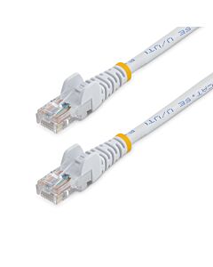 StarTech.com Cat5e Ethernet Patch Cable with Snagless RJ45 Connectors - 5 m, White