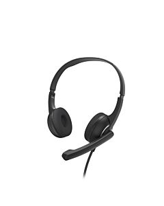 Hama HS-USB250 V2 Headset Wired Head-band Office/Call center USB Type-A Black