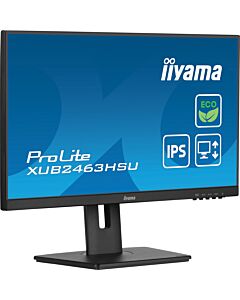 iiyama ProLite XUB2463HSU-B1 computer monitor 60.5 cm (23.8") 1920 x 1080 pixels Full HD LED Black XUB2463HSU-B1