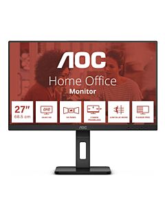 AOC Q27E3UMF computer monitor 68.6 cm (27") 2560 x 1440 pixels Quad HD Black
