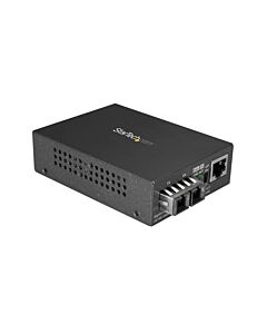StarTech.com Multimode (MM) SC Fiber Media Converter for 10/100/1000 Network - 550m Range - Gigabit Ethernet - 850nm - Full Duplex