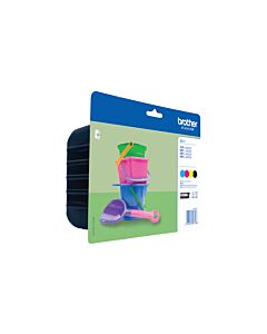 Brother LC-221 ink cartridge 4 pc(s) Original Standard Yield Black, Cyan, Magenta, Yellow